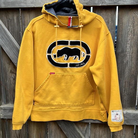 Y2K yellow ecko hoody - Picture 7 of 12